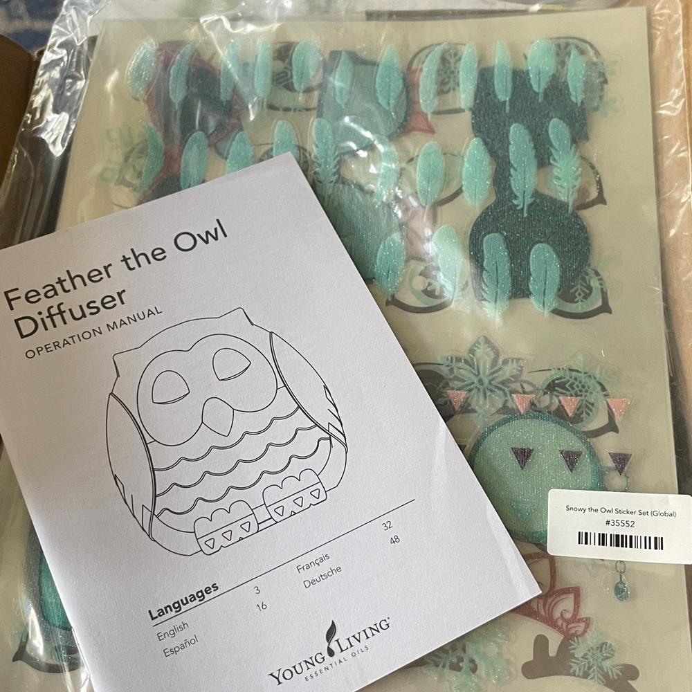 Young Living Feather‎ the Owl Diffuser kids ultrasonic - Picture 4 of 8